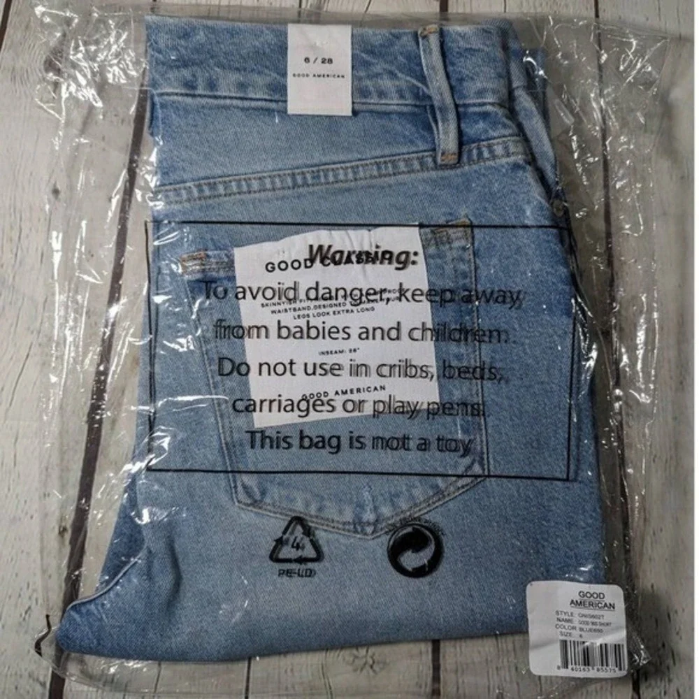 Good American Women's Good Classic Stretch Jeans 6 NWT‎